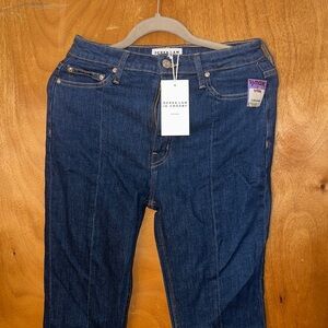 10 Crosby Derek Lam Indigo Straight-Leg Jeans